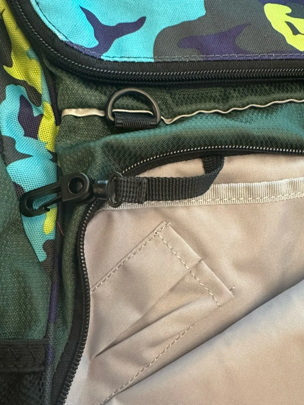 SPEEDO Teamster 35L Padded Laptop Backpack Multicolored  Camouflage Print